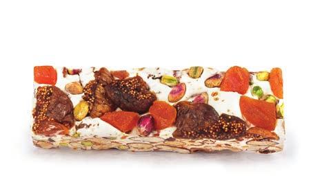from South of France. ts soft paste with inlaid dried apricots, dried figs, pistachios and almonds is the recipe of true happiness. 3.