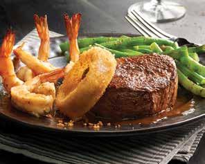 99 TOP SIRLOIN Certified Angus Beef top sirloin, herb peppercorn demi-glace 7 oz 20.99 9 oz 22.99 CENTER-CUT FILET Our most tender steak!
