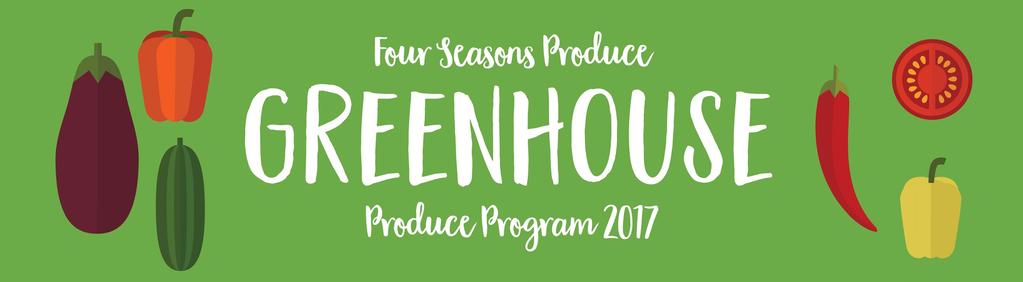 The quality, shelf-life, freshness, flavors & variety of vegetables and tomatoes available from greenhouses continues to improve.
