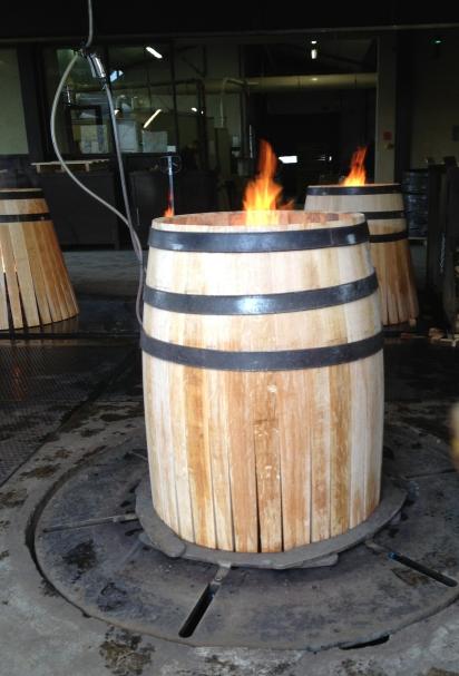 These neutral barrels are a large part of our production because it shows the true avor of the grapes.