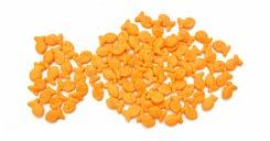 Goldfish crackers were invented 60 years ago (1958) in Switzerland when a biscuit-maker wanted to bake something special for his wife.
