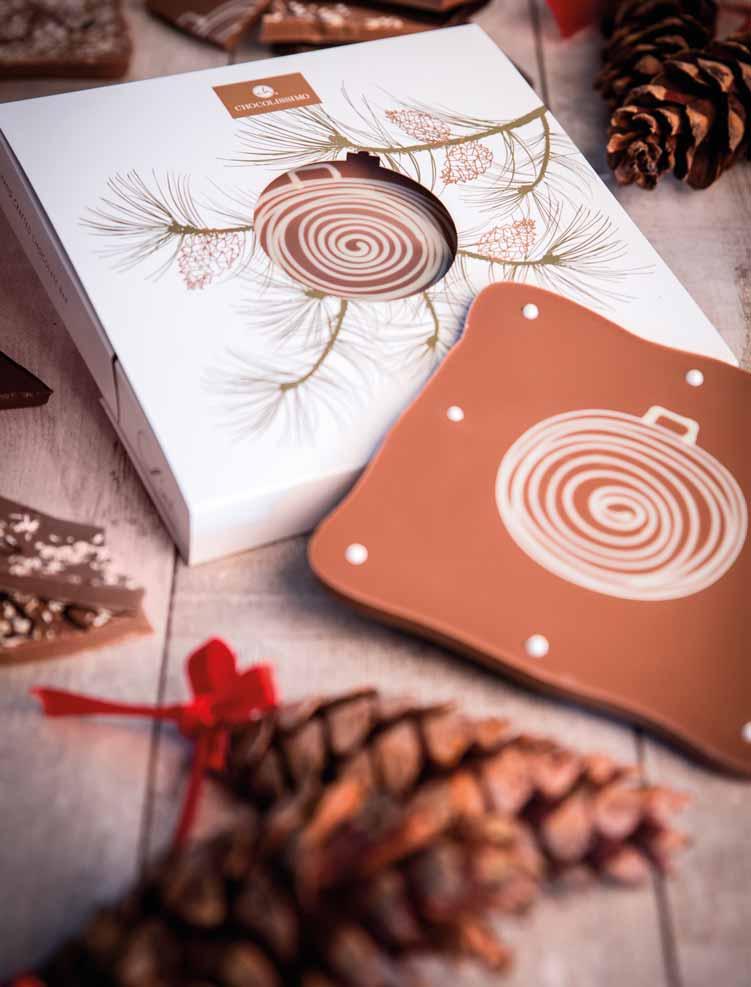 CHOCOLISSIMO CHRISTMAS L ART 3825 L ART ARTISTIC CHOCOLATE BAR WINTER LANDSCAPE 194x193x25 mm 180 g 9,81 EUR Unique Christmas present made of milk chocolate,