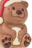 teddy bear made with milk chocolate,  CHOCOLISSIMO CHRISTMAS CHOCOLATES 61