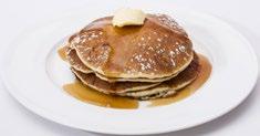 99 Cinnamon Sunrise Buttermilk Pancakes served with lashings of Cinnamon Glaze and Vanilla Ice-cream Stack of two 14.