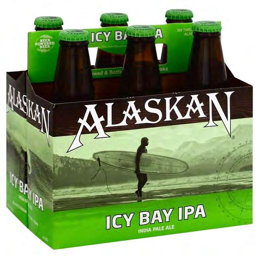 10 Alaskan Icy Bay Alcohol by volume: 6.