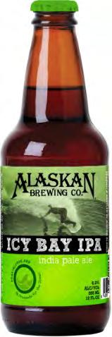 9 Alaskan Icy Bay IPA Style: India Pale Ale History: India Pale Ale developed out of the idea in the1760s that it was absolutely necessary to add extra hops to beer intended to be drunk in hot