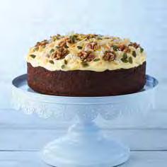 taste and dense texture, producing a deliciously mouth watering cake.