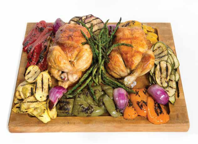 Rotisserie Chicken & Turkey Breast are available Fresh in our Stores every day! Rotisserie Chicken with Grilled Vegetables Holiday Dinners Traditional Turkey Dinner Serves 6 to 8 1 Whole 10 to 12 lb.
