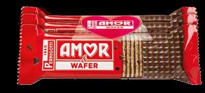 Multipack The lightness of wafer and the taste of chocolate in a light snack covered by milk or dark chocolate.