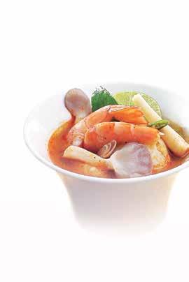 Soups Please select one of the following choices with your soup : Chicken, Vegetables or Tofu Cup 3.99 Hot Pot 9.99 Shrimp or Squid 4.99 12.99 Mixed Seafood 15.
