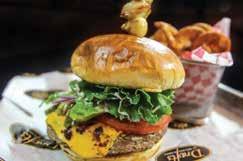 BURGER BISTRO All burgers served with your choice of crispy Original Bent Arm Ale Beer Battered Sidewinder Fries or freshly made