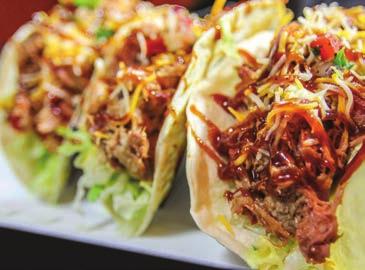 STREET TACOS Served with freshly made coleslaw.