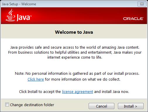 b. Cài đặt Java - Bước 1: Bạn cần lựa chọn tập tin cài đặt Java phù hợp