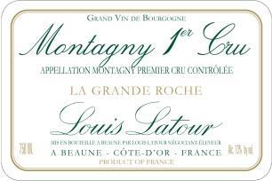 Montagny 1er Cru La Grande Roche 2016 This very chalk and salty with minerality and ripe fruit at the same time. Plenty of lemon and grind pineapple character. Medium to full body and a fresh finish.