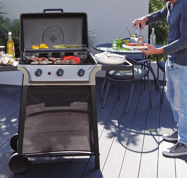 Cairns Barbecue Range Gas GUARANTEE* 2YEARS TECHNICAL INFORMATION Cairns G200 Cooking surface Type of surface Number of burners Materials Product dimensions 61 x 36 cm Grill 2 x 2.