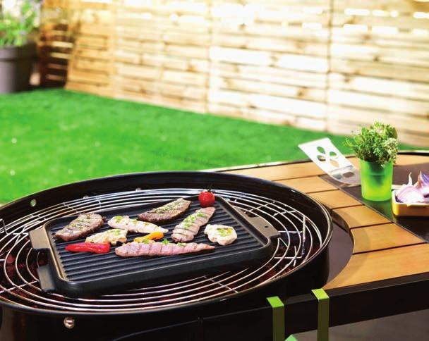 shellfish or steak, as food cooks quickly in its own juices Direct and convection cooking methods are suitable for both gas and charcoal models. Which material works best for you?
