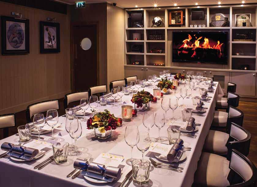 General Information & Requirements Dinners We can host private dinners for up to 100 people. There are two set menus to choose from ( 39 & 55 per person).