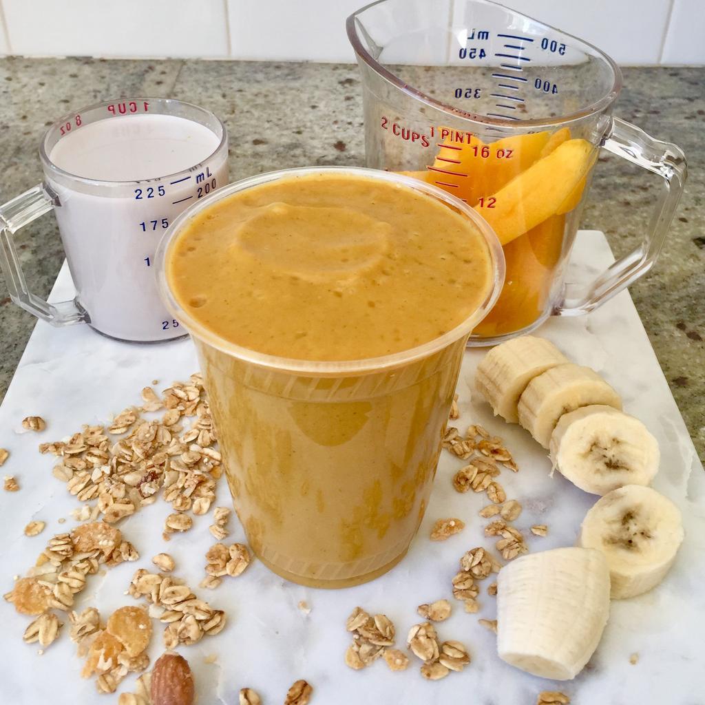 Golden Paradise Smoothie With bold flavors of mango and turmeric, this smoothie is sure to appeal to