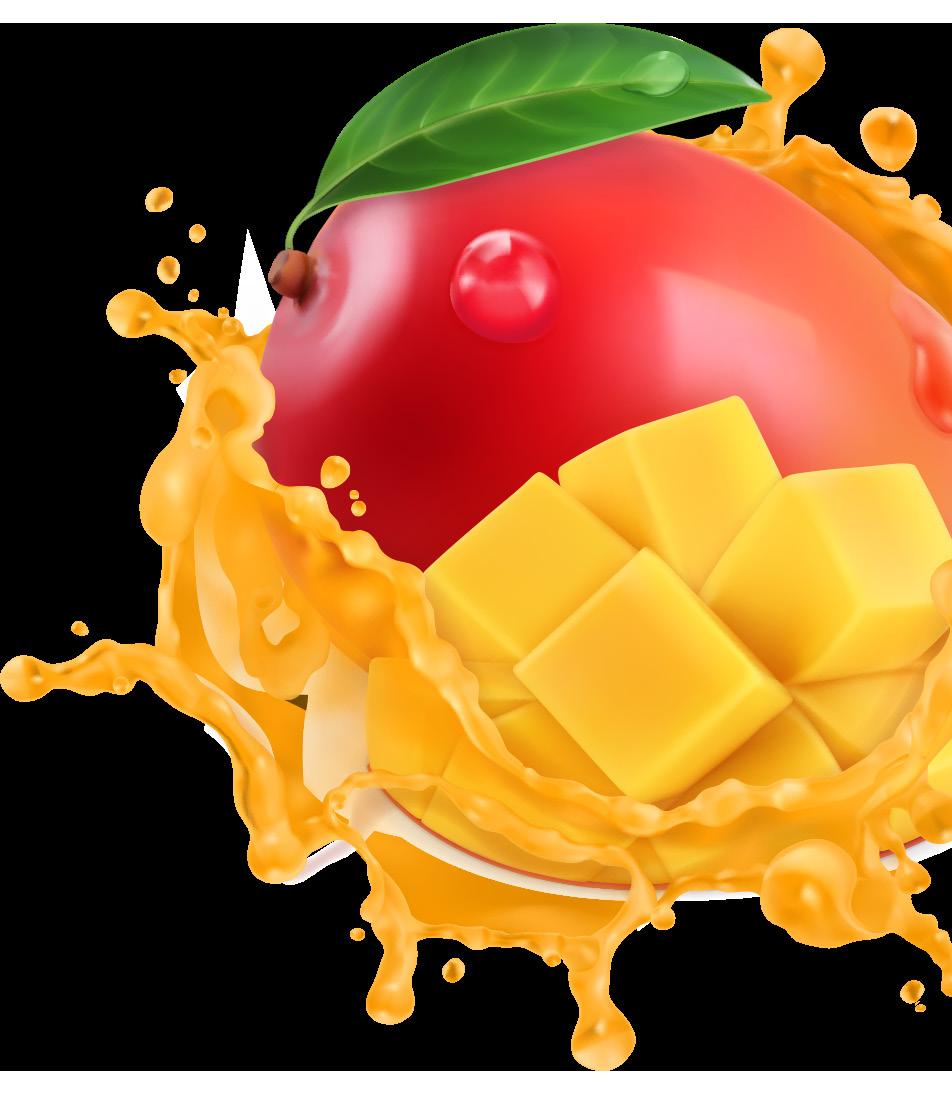 cups mangos, diced bananas Combine all ingredients in a high-speed blender. Blend for 1 minute. tsp.