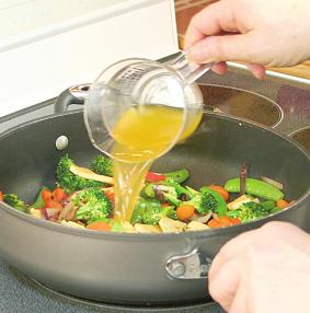 7 Put about 1 teaspoon of oil 