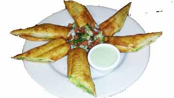 APPETIZERS (APERITIVOS) Fiesta Platter... $11.50 A combination of chicken quesadilla, hot wings, pork tamale, mozzarella sticks and beef flautas. Served with Mexican salad. Hot Wings...$7.
