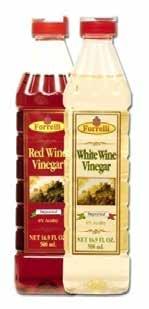 75 Case $18.00 M800251 M800261 Red & White Wine Vinegar M80024 80029 16.9 FL. OZ.