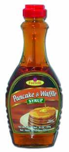 56 87208 87444 87104 87105 87107 Pancake & Waffle Syrup 16 FL. OZ.