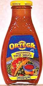 Value & Variety Hard 10//17 Ortega Salsa (), Taco Sauce (8 oz.