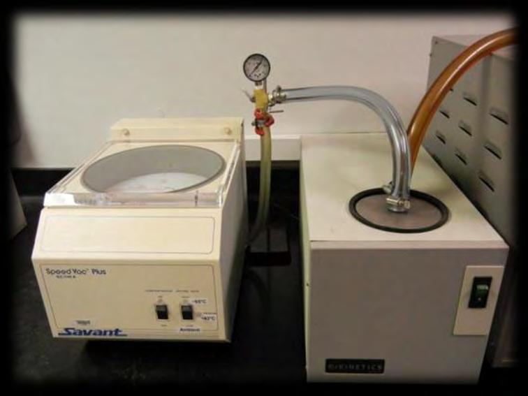 Vacuum Centrifuge with Cold Trap