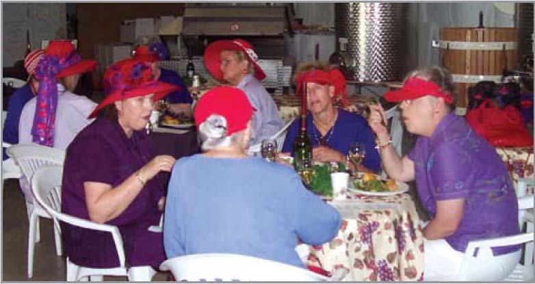 The Red Hat Society Cabin Creek