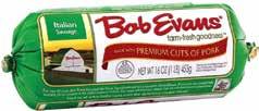 Bob Evans $ Pork Sausage