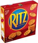 ), Ritz Cracker Sandwiches (8 pk.) or Oreo Thins (6 oz.