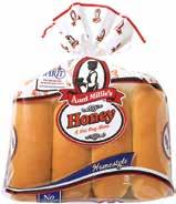 ) or Homestyle Honey Hot Dog or Hamburger Buns (8 ct.