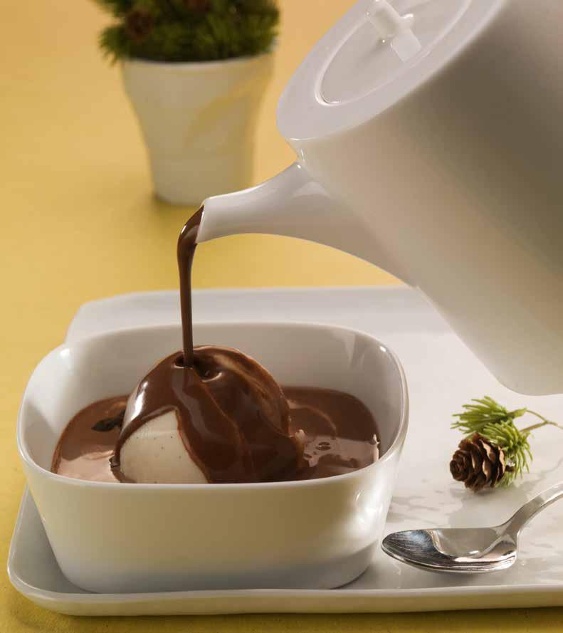 a tıp from the chef This chocolate soup is the dream of chocolate lovers, works with most bitter chocolates, in this recipe we have used the Milk (alt 247) and also the (alt 252) to give something y