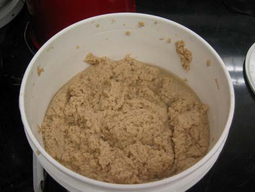 Pulp Consistency Determination: 1) Mix the pulp sample thoroughly either in slurry form or shredded pulp cake (see figures 1 and 2).