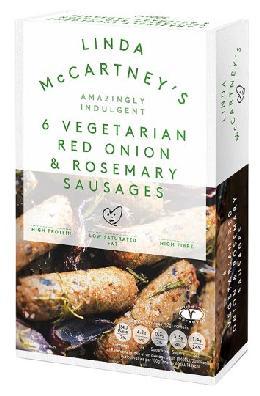 McCartney egemince 8x454g T486 Linda McCartney Rosemary & Red Onion Sausages 12x300g