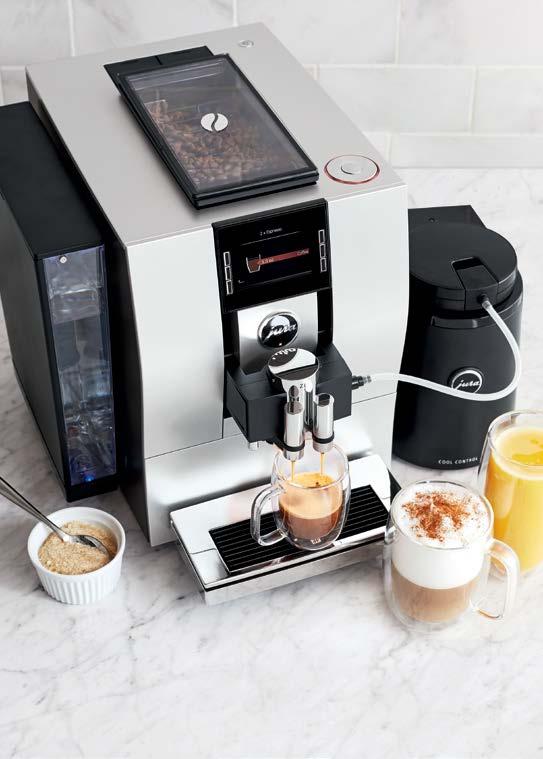 Just choose any of 7 café-quality specialty drinks on the color display and touch a button to grind, tamp, brew and froth in under 60 seconds. #3179348 Sugg. $2,000.00 $1,499.