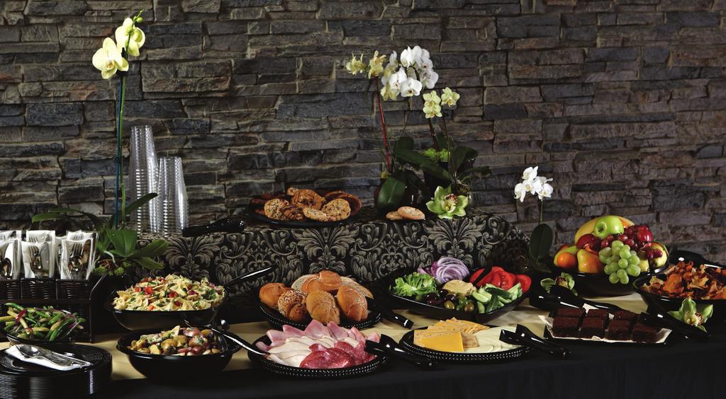 Corporate Buffet Set your table for success with our disposable