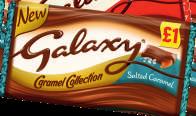 Cookie Crumble 24 x 114g Galaxy Milk Block Bar 24 x 114g Galaxy Caramel Block