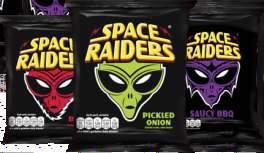20g 40 x 20g ) Space Raiders Saucy BBQ pm 25p 2 for 40p r de or Space Raiders Beef pm 25p 2 for 40p Price