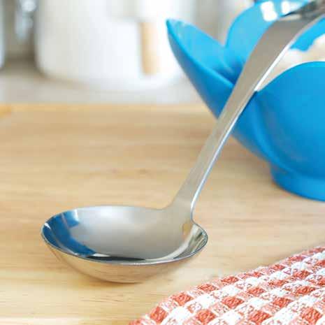 FOX RUN TM GADGETS POLISHED STAINLESS STEEL This collection of serving utensils is constructed from 18/0 Polished. 7.25" Serving Ladle 6095 0-30734-06095-7 8.