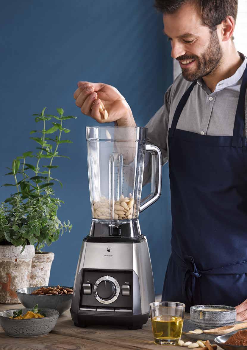 Mix, stir and crush. Your mixer. Your all-rounder. KULT pro Power HEALTHY LIVING with WMF The real all-rounder in the kitchen. The KULT Pro Power family brings fun into the kitchen.