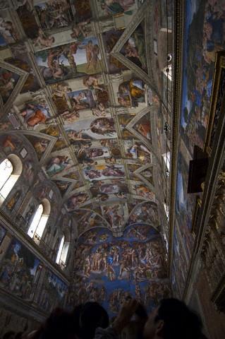Sistine Chapel About a year after
