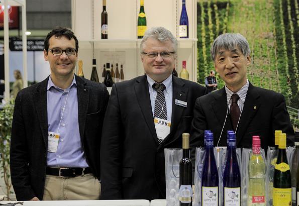 Mikhail Lelyuk, Senior Export Manager, OAO Fanagoria Estate Winery, Russia) Wine and Gourmet Japan met my expectations again this year.