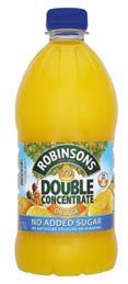 96 Robinsons Double Concentrate No Added
