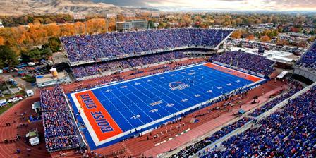 HOME OF BOISE STATE UNIVERSITY 3-0