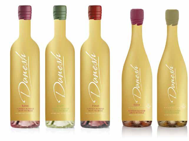 Danesh (Non-alcoholic wine): A healthy, sophisticated drink suited to be paired with spicy foods. We have used over 25 different flavour combinations in each of our varietals.