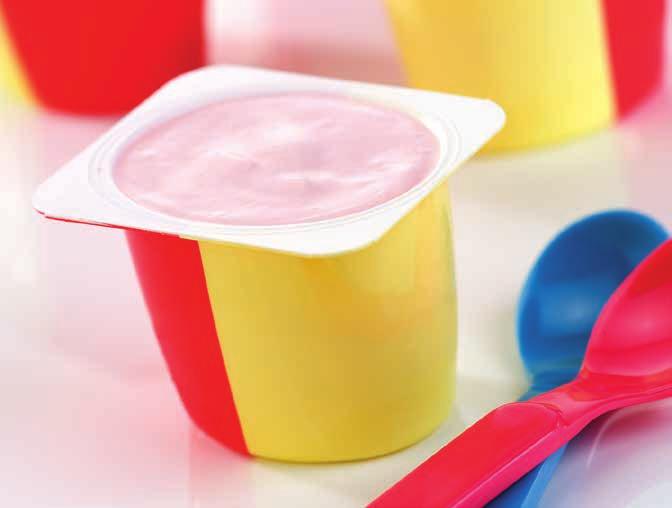 Dairy and alternatives Make sure your child is getting enough calcium by putting one of these in their lunchbox: a container/mini-carton of milk (200ml) a pot of yogurt, custard or rice pudding a