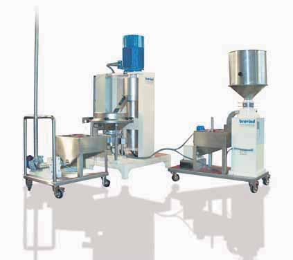 Processing plants for paste and cream Paste production plant - Continuous milling and refining