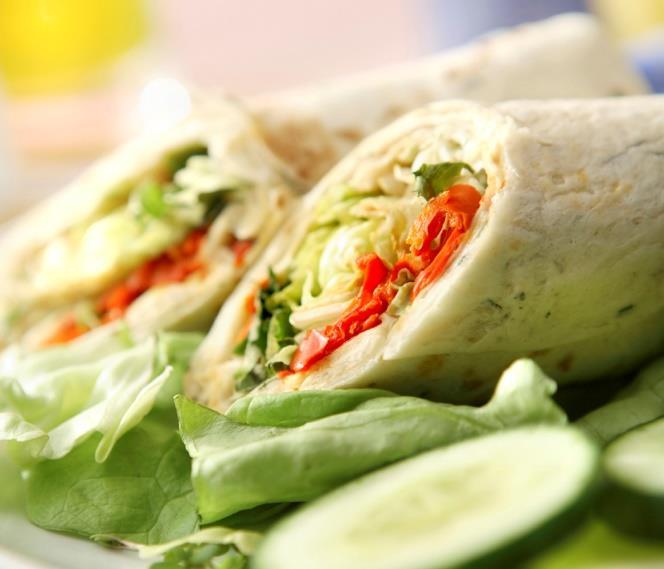 Turkey & Swiss Wraps Fresh Vegetable & House Made Hummus Wraps Ham & Cheddar Wraps Classic Potato Chips Add Homemade Soup of the Day- $3 per